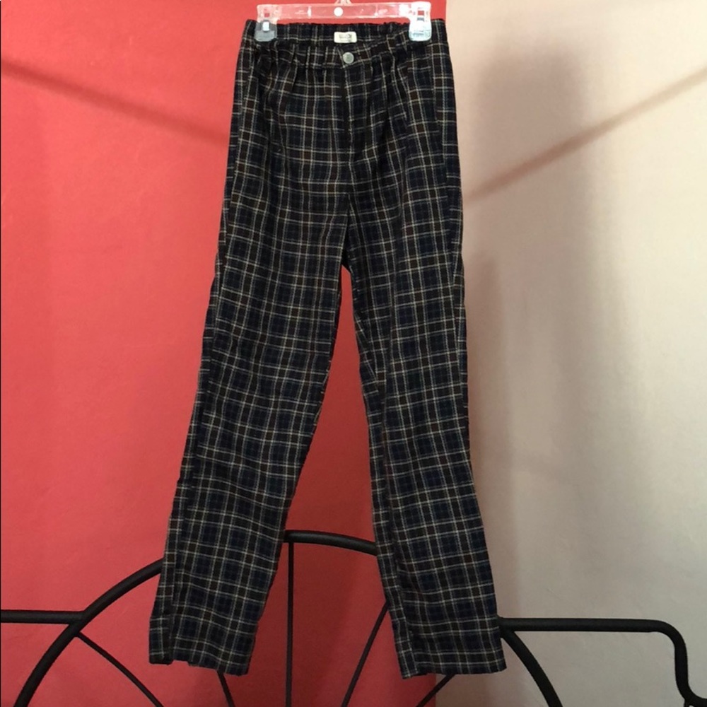Brandy Melville John Galt plaid pants
